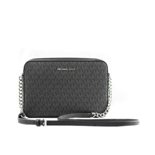 MICHAEL KORS kabelka jet set ITEM large crossbody black signature