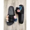 Dámske šľapky Flower casual nizke BG19SW black