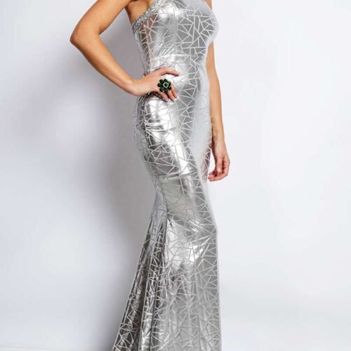 5218 spolocenske saty silver3