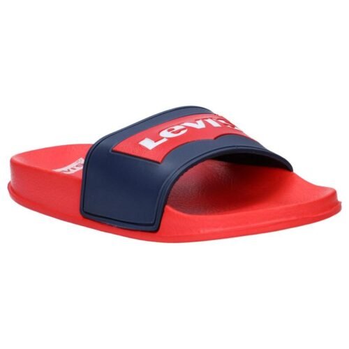 LEVIS flipflop šľapky POOL VPOL0061S plážové red navy - Image 2