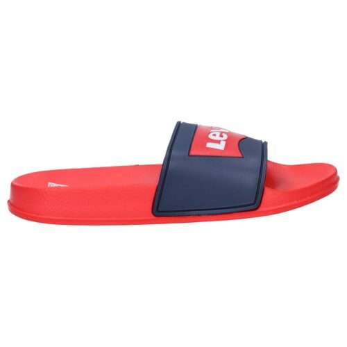 LEVIS flipflop šľapky POOL VPOL0061S plážové red navy