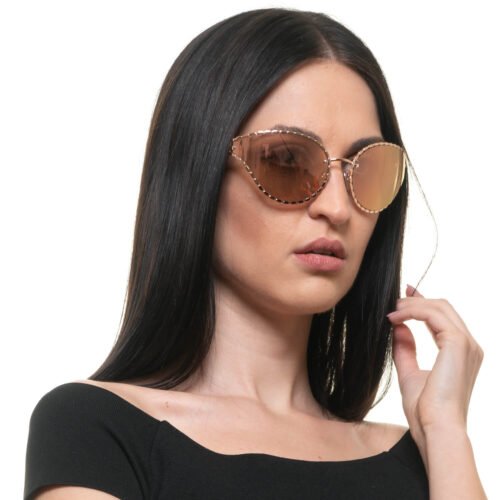 Roberto Cavalli Slnečné okuliare dámske oval RC1124 rosegold - Image 3