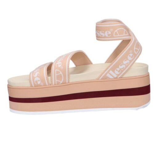 Sandals woman ELLESSE 613588 ELINA TEXT AF NAT OFF WHT BURG 1