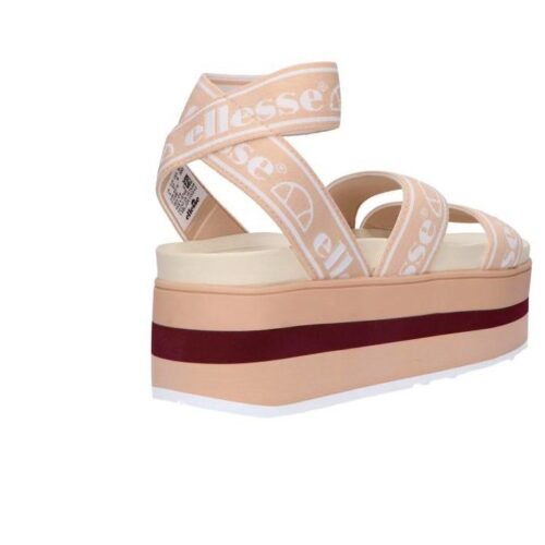Sandals woman ELLESSE 613588 ELINA TEXT AF NAT OFF WHT BURG 2