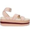 Sandals woman ELLESSE 613588 ELINA TEXT AF NAT OFF WHT BURG 5