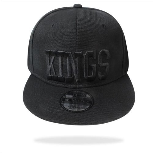 UNISEX Šiltovka čiapka QUEEN KING set baseball G701 čierna - Image 3