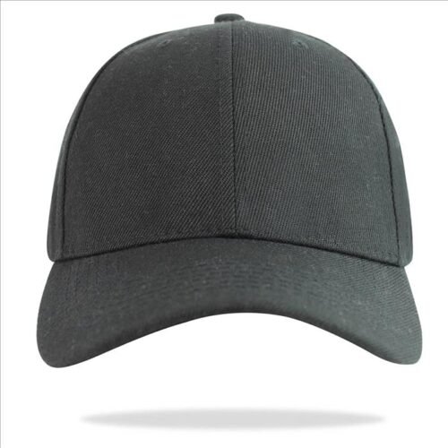 UNISEX Šiltovka čiapka Basic biela cierna - Image 4