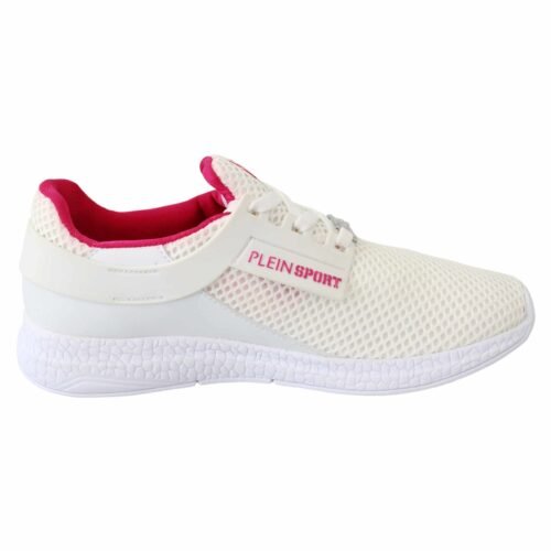 PLEIN SPORT white beetroot becky sneakers