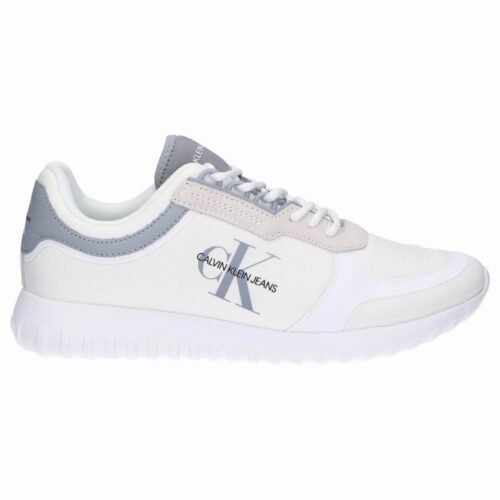 CALVIN KLEIN sport RUNNER TRIPLE WHITE panske tenisky YM0YM00297