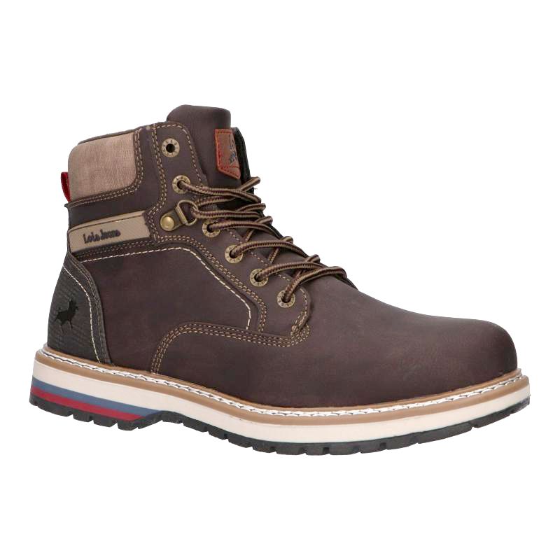 boots worker panske LOIS JEANS 64001 brown 4 multibella
