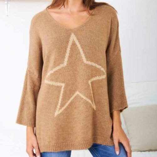 italy sveter star 90604 oversize