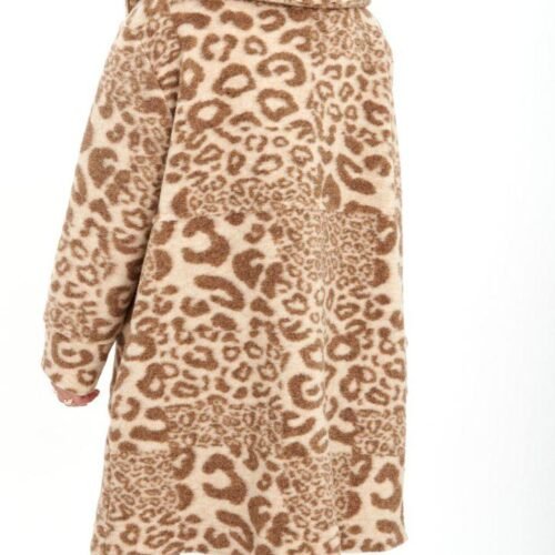 luxusny vlneny kabat leopard ornel 5