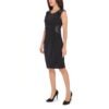 midi elegant saty 8012 black