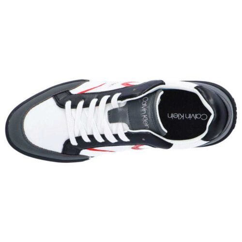 panske tenisky CALVIN KLEIN HM0HM00248 LOW TOP 0LE WHITE 4