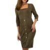 saty velur 21526 khaki 1