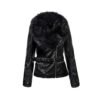 529 kozena bunda s kozusinou black 2