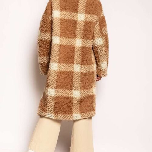 9931 check karovany teddy kabat oversize 1