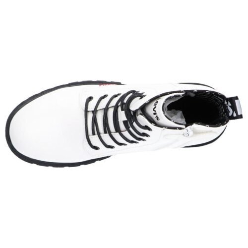boots cizmy damske LEVIS VPHI0021S CLOVER WHITE 2