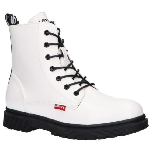 boots cizmy damske LEVIS VPHI0021S CLOVER WHITE 4