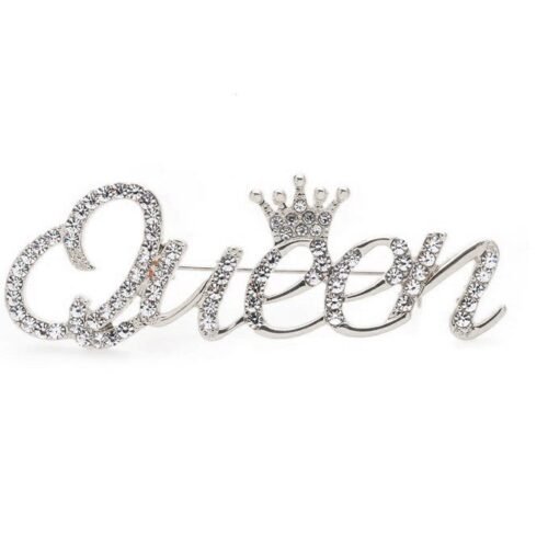 Brošňa Queen elegant strass fashion A150 crystal kralovna