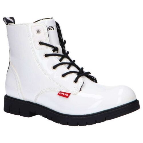 cizmy LEVIS VPHI0023S PASADENA 0061 WHITE 1