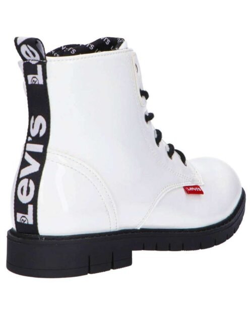 LEVIS boots PASADENA damske topánky čižmy worker black white - Image 9