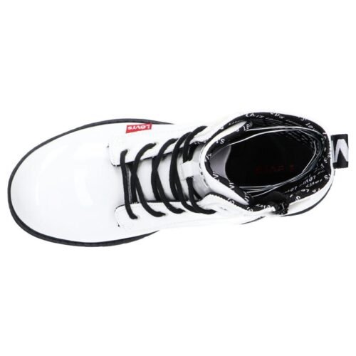 cizmy LEVIS VPHI0023S PASADENA 0061 WHITE 4