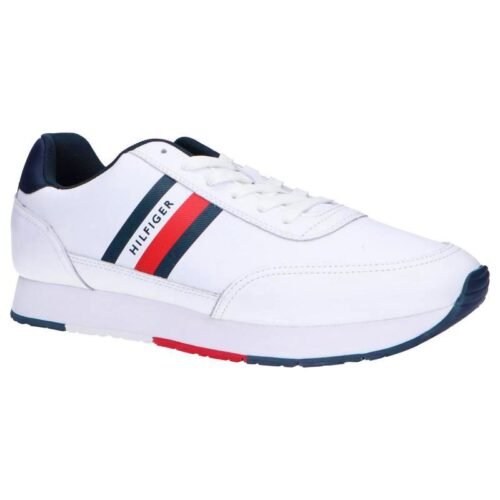 panske tenisky TOMMY HILFIGER FM0FM03744 ESSENTIAL WHITE 1
