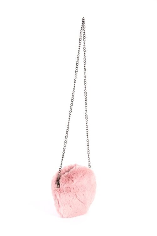 Dámska mini kabelka kožušina crossbody kozusinova xy04 - Image 3