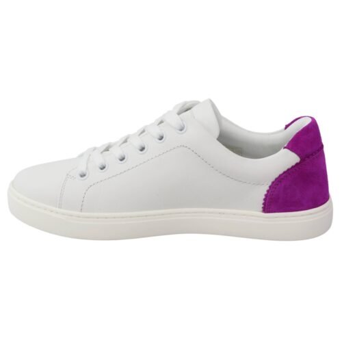 DOLCE & GABBANA tenisky White purple Logo Sneakers - Image 6