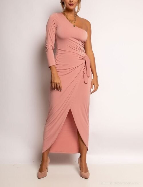 Dámske maxi šaty elegant s razporkom ADEL - Image 6