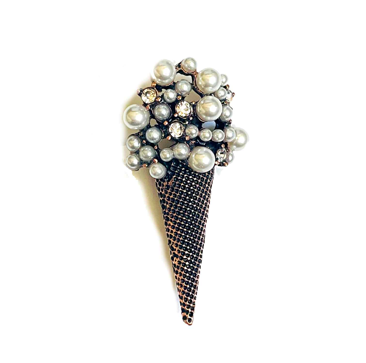 Brošňa zmrzlina icecream vintage