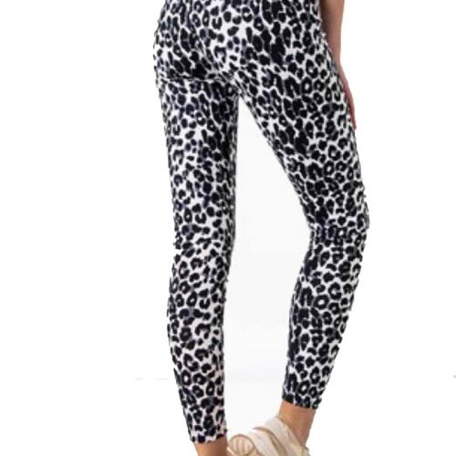 Dámske leopard legíny slim sexi fashion elasticke