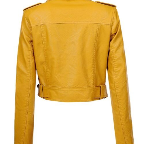 1169 biker bunda zlta 1