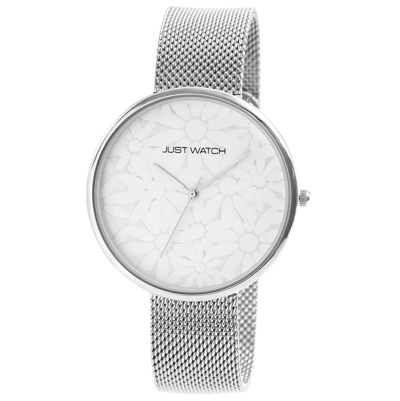 Damske hodinky Just Watch s milanskym remienkom z ocele JW10182 multibella