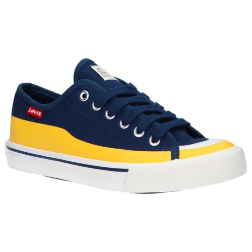 LEVIS tramky damske Square navy yellow - Image 6