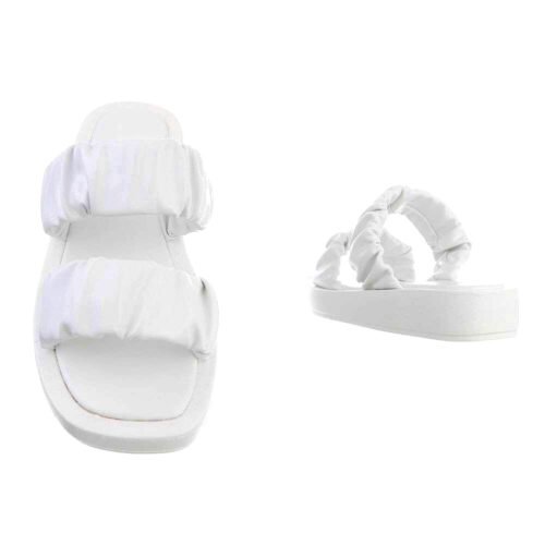 dámske biele šľapky FLIP FLOPS pohodlné white - Image 2