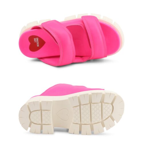 LOVE MOSCHINO sandale JA28397G0EJB0 Slides Pink 4 multibella