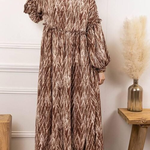 Dámske voľné maxi šaty