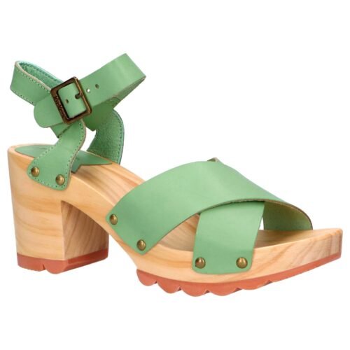 KICKERS sandále na platforme KICK WISE kožené green - Image 6
