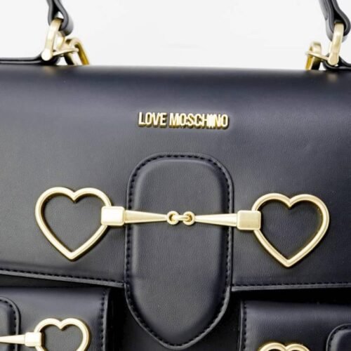 LOVE MOSCHINO handbag kabelka Soft Heart black