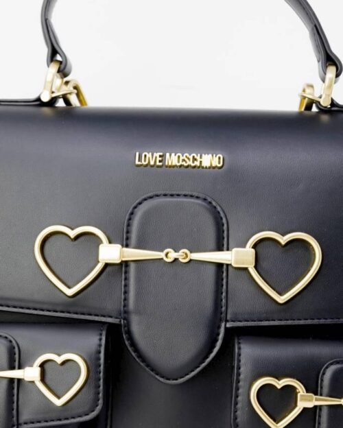 LOVE MOSCHINO handbag kabelka Soft Heart black