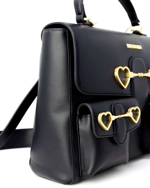 LOVE MOSCHINO handbag kabelka Soft Heart black