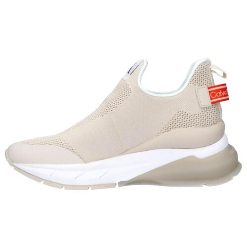 CALVIN KLEIN damske klinove tenisky YW0YW00532ACF RUNNER EGGSHELL - Image 4