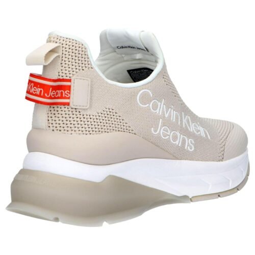 damske tenisky CALVIN KLEIN YW0YW00532ACF WEDGE RUNNER ACF EGGSHELL 2