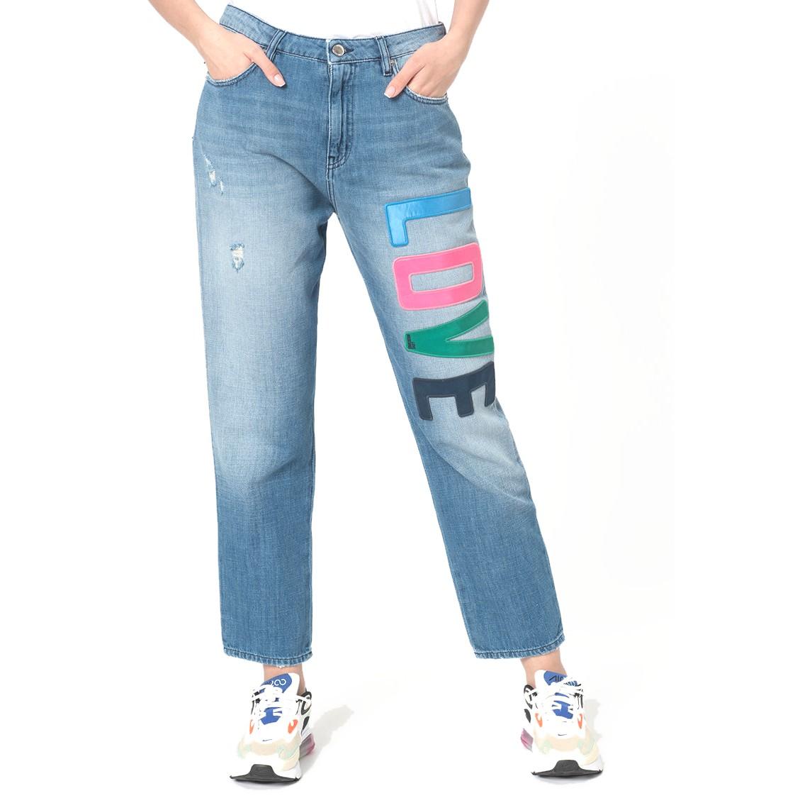 LOVE MOSCHINO damske rifle jeans