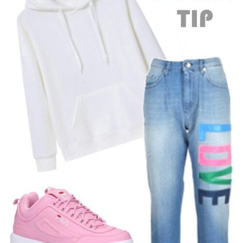 Dámska basic mikina s kapucnou fashion