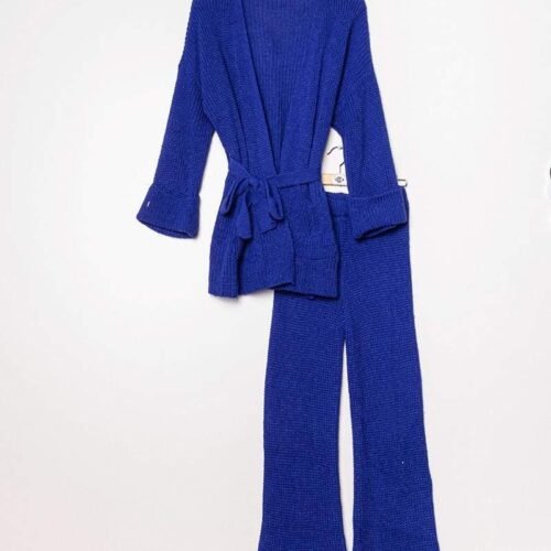 dvojdielna suprava pleteny cardigan