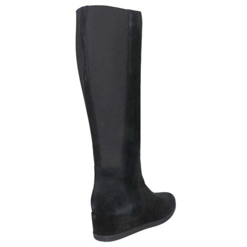 anylla damske cizmy WOMAN BOOTS GEOX D04LDI BLACK multibella