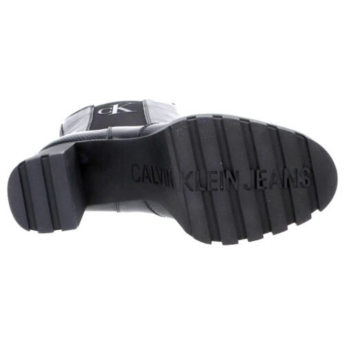 CALVIN KLEIN damske cizmy chelsea vysoke worker black - Image 6